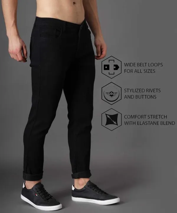 Black_Cotton_Blend_Skinny_Mid_Rise_Jeans_For_Men
