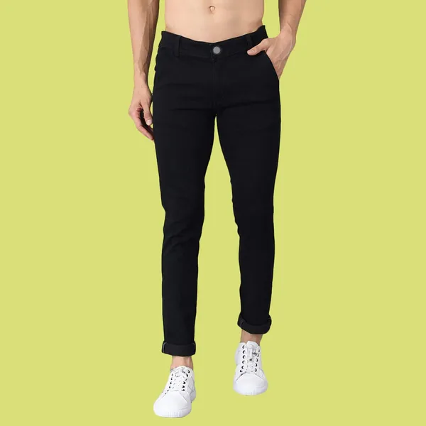 Black_Cotton_Blend_Slim_Mid_Rise_Jeans_For_Men