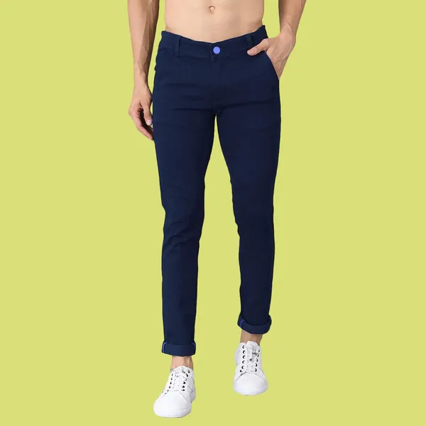 Dark_Blue_Cotton_Blend_Slim_Low_Rise_Jeans_For_Men