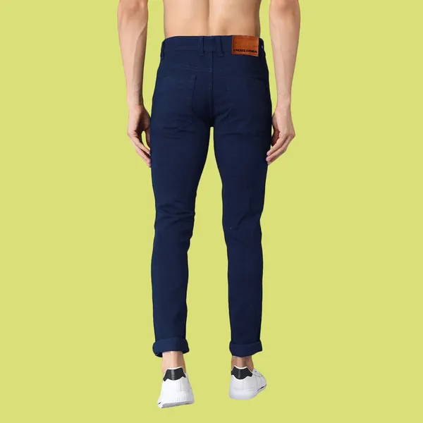 Dark_Blue_Cotton_Blend_Slim_Low_Rise_Jeans_For_Men