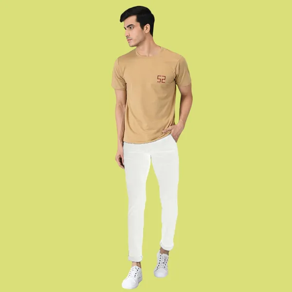 White_Low_Rise_Cotton_Blend_Slim_Jeans_For_Men
