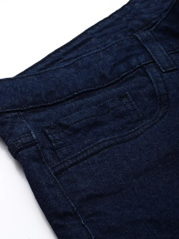 Dark_Blue_Cotton_Blend_Slim_Mid_Rise_Jeans_For_Men