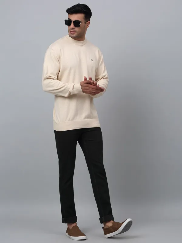 Black_Cotton_Blend_Jogger_Fit_Mid_Rise_Jeans_For_Men