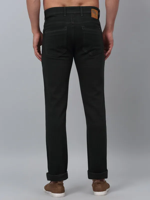 Black_Cotton_Blend_Jogger_Fit_Mid_Rise_Jeans_For_Men