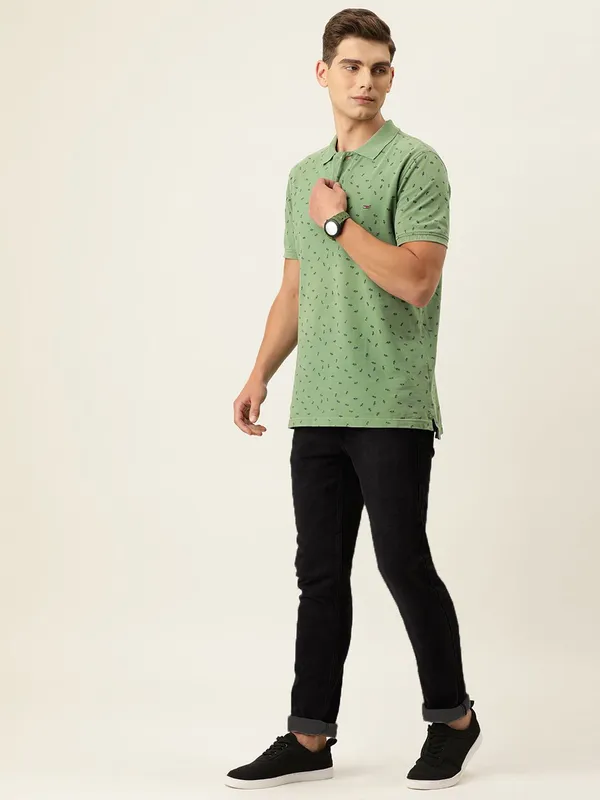 Black_Mid_Rise_Cotton_Blend_Jogger_Fit_Jeans_For_Men