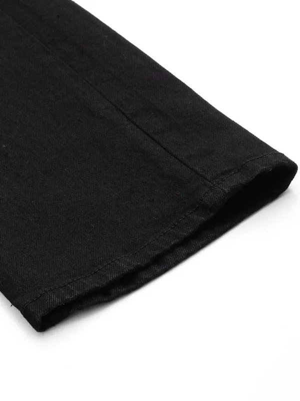 Black_Cotton_Blend_Regular_Mid_Rise_Jeans_For_Men