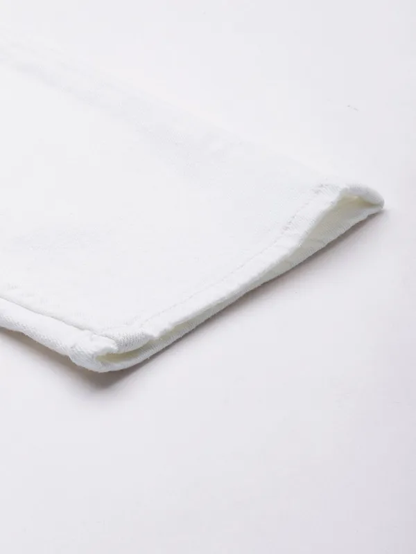 White_Cotton_Blend_Regular_Mid_Rise_Jeans_For_Men