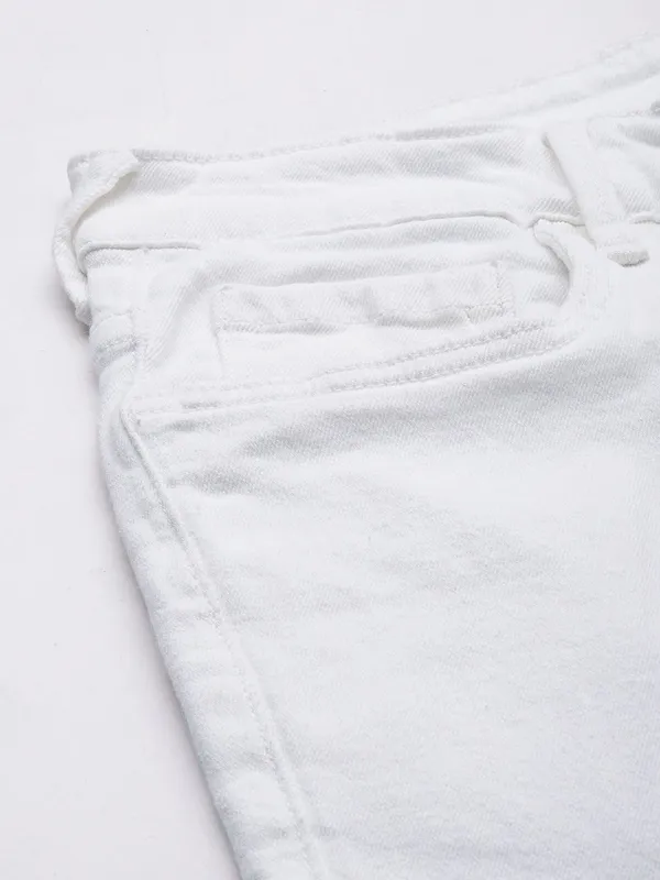 White_Cotton_Blend_Regular_Mid_Rise_Jeans_For_Men