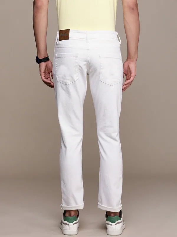 Dark_Blue_Cotton_Blend_Slim_Mid_Rise_Jeans_For_Men