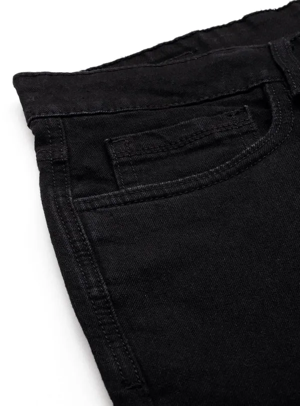 Black_Cotton_Blend_Slim_Mid_Rise_Jeans_For_Men