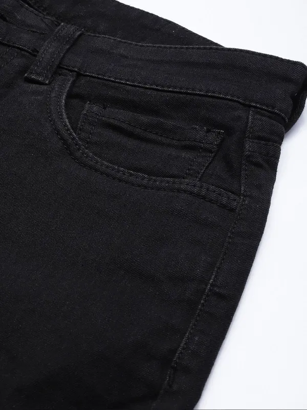 Black_Cotton_Blend_Slim_Mid_Rise_Jeans_For_Men