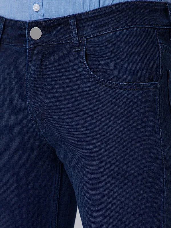 Dark_Blue_Cotton_Blend_Slim_Mid_Rise_Jeans_For_Men