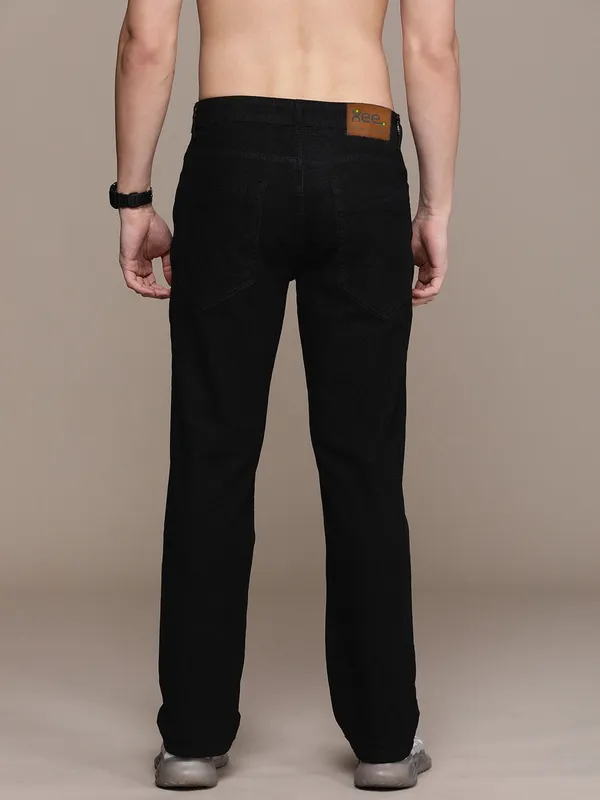 Black_Cotton_Blend_Slim_Mid_Rise_Jeans_For_Men