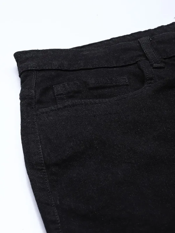 Black_Cotton_Blend_Slim_Mid_Rise_Jeans_For_Men