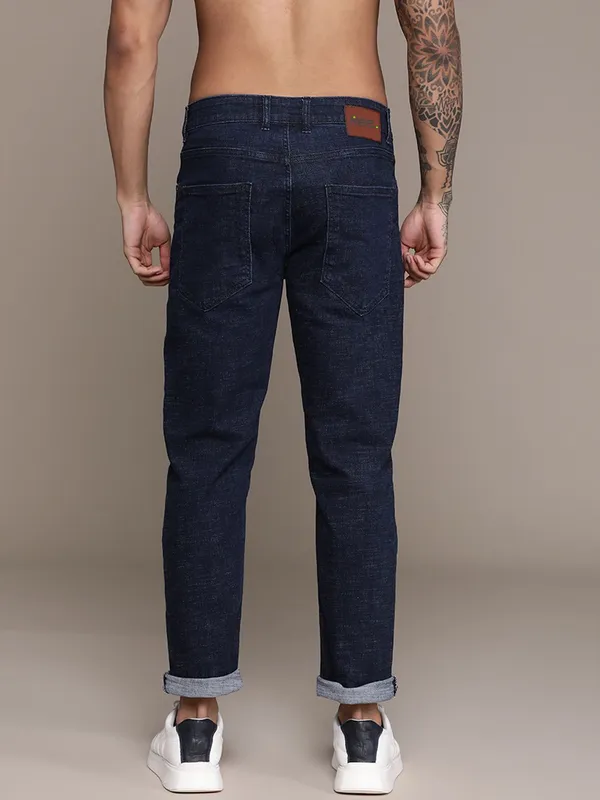 Blue_Cotton_Blend_Slim_Mid_Rise_Jeans_For_Men