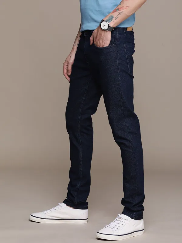 Blue_Low_Rise_Cotton_Blend_Slim_Jeans_For_Men