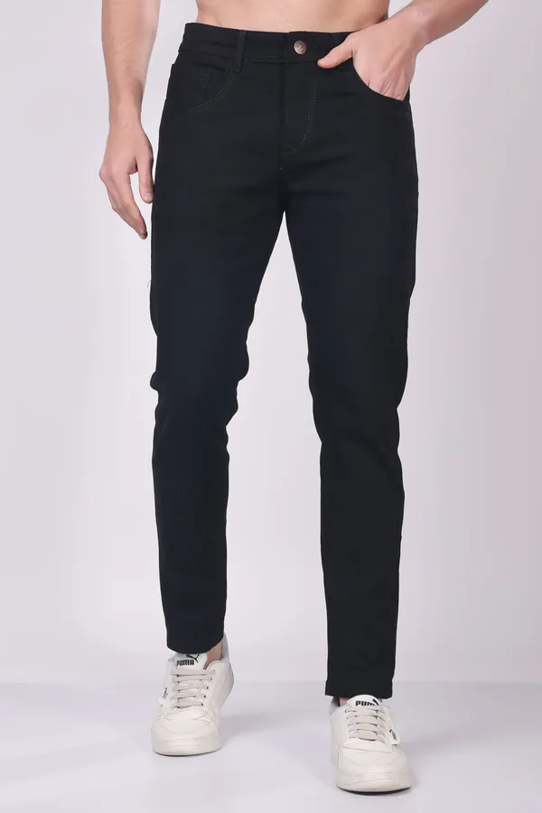 Black_Cotton_Blend_Regular_Mid_Rise_Jeans_For_Men