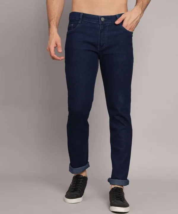 Dark_Blue_Cotton_Blend_Regular_Mid_Rise_Jeans_For_Men