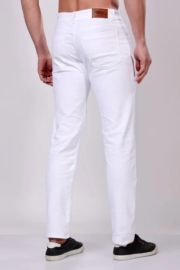 White_Cotton_Blend_Regular_Mid_Rise_Jeans_For_Men