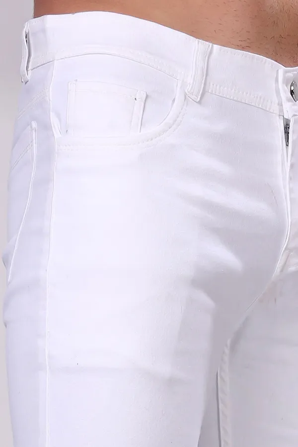 White_Cotton_Blend_Regular_Mid_Rise_Jeans_For_Men