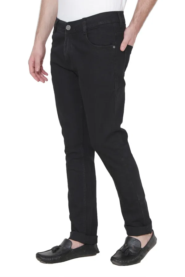 Black_Cotton_Blend_Slim_Mid_Rise_Jeans_For_Men