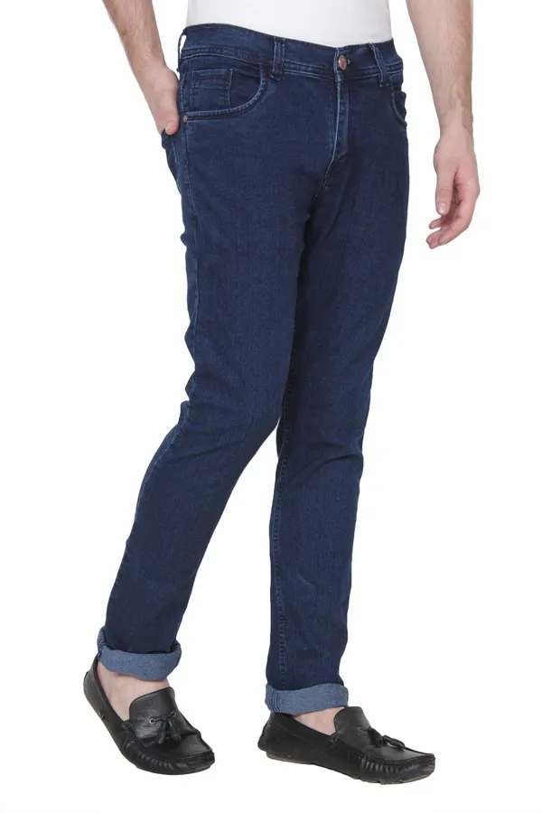 Dark_Blue_Mid_Rise_Cotton_Blend_Regular_Jeans_For_Men