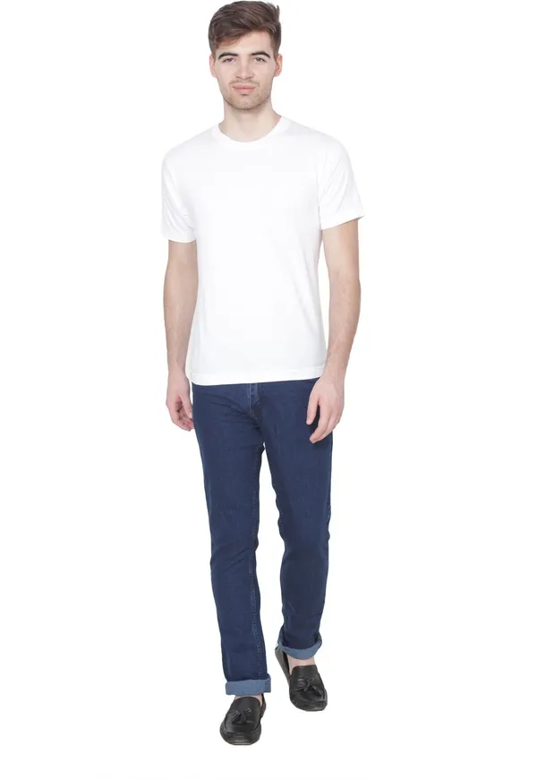Dark_Blue_Mid_Rise_Cotton_Blend_Regular_Jeans_For_Men