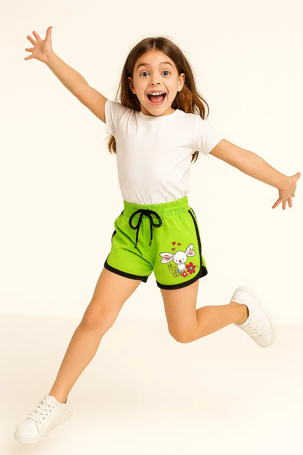 Pack_of_5_Girls_Cotton_Printed_Sports_Shorts_|_Multicolor_Cartoon_Summer_Shorts_|_Soft_&_Comfortable_Kids_Playwear