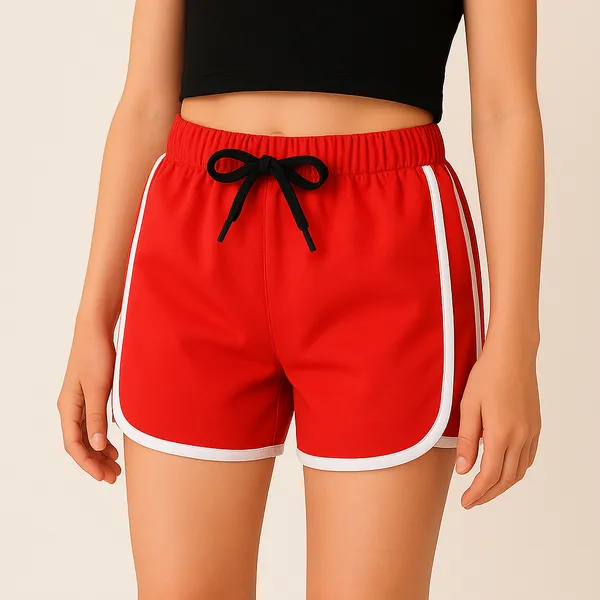Pack_of_4_Girls_Sports_Shorts_|_Cotton_Summer_Activewear_|_Running,_Gym_&_Play