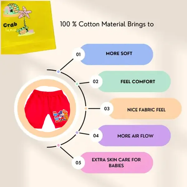Pack_Of_8_Multicolor_Cotton_Casual__Half_Pants_&_Shorts_For_Kids_