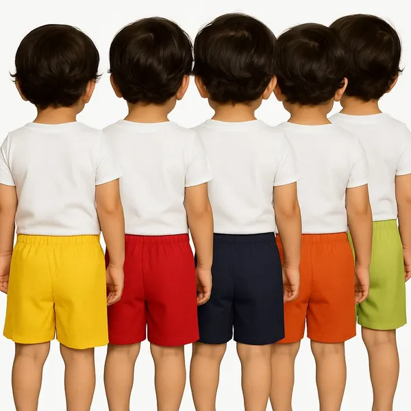 Pack_of_5_Kids_Boys_&_Girls_Cotton_Shorts_Combo_Pack_|_Multicolor_Printed_Summer_Shorts_|_Comfortable_Daily_Wear_&_Playwear_