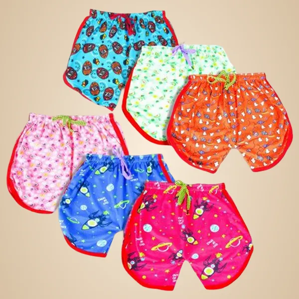 Pack_of_6_Girls_Cotton_Printed_Shorts__|_Multicolor_Summer_Casual_&_Playwear_Shorts_for_Kids