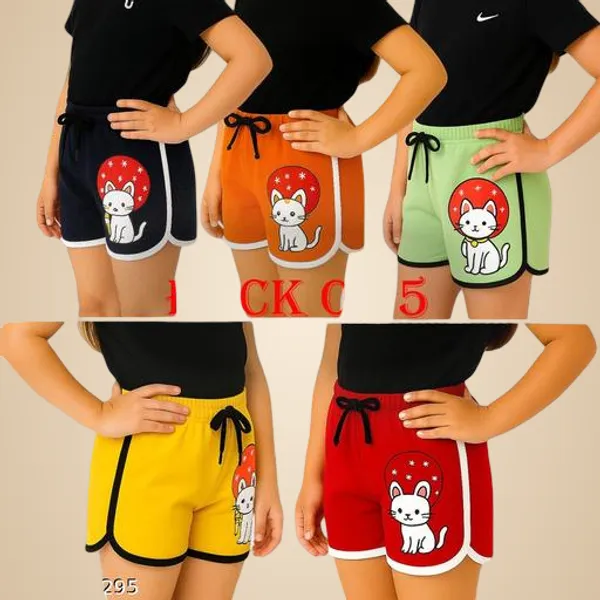 Pack_of_5_Girls_Cotton_Shorts_|_Kids_Printed_Summer_Shorts_|_Soft_Elastic_Waist_Casual_&_Play_Wear