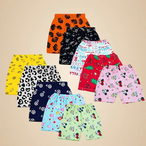 Pack_of_10_Boys_&_Girls_Printed_Cotton_Shorts_Combo_for_Kid's
