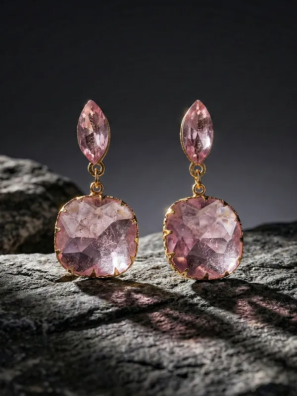 Rose_Pink_Blush_Radiance_Drop_Earrings_For_Women