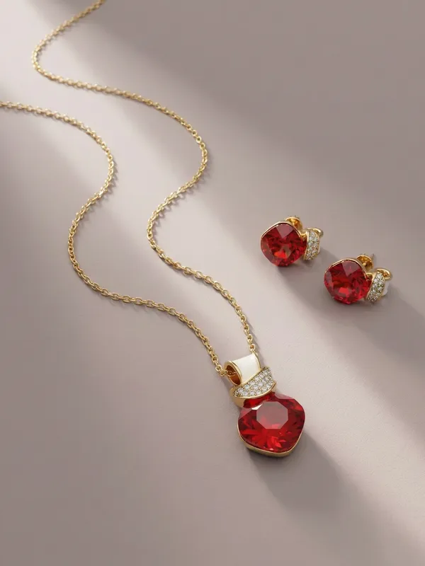 Red_Ad_Metal_Dainty_Rose_Pendant_Necklace