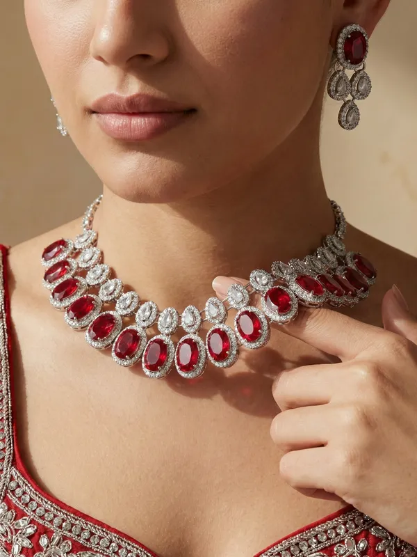 Red_Alloy_Anti_Tarnish_Regal_Kundan_Necklace_Set