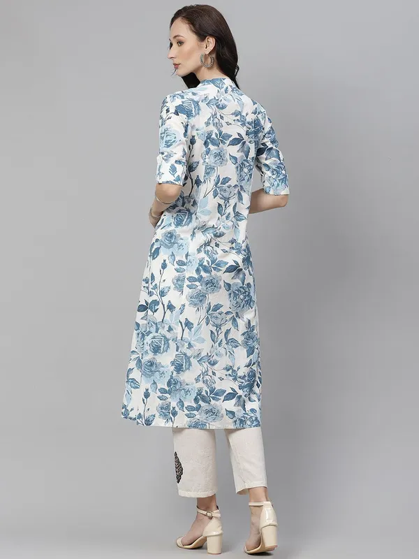 Floral_Print_Cotton_Kurta_For_Women