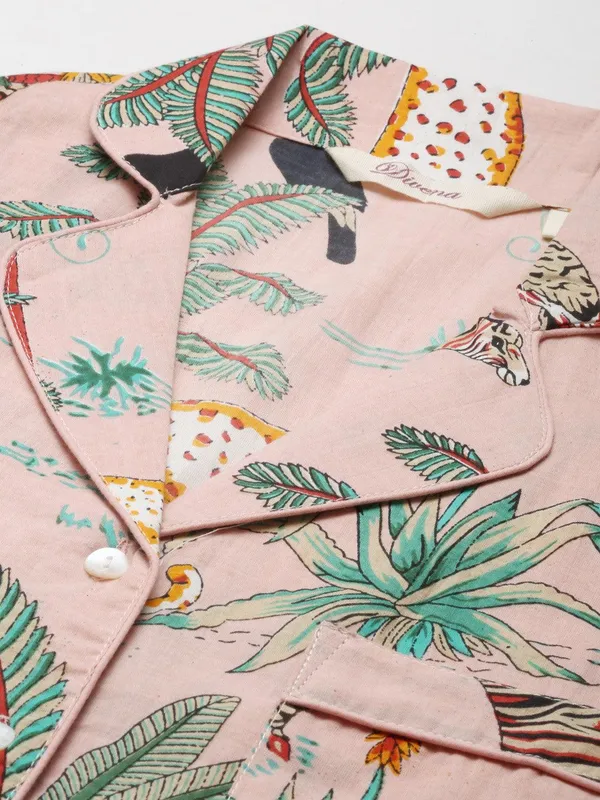 Pink_Cotton_Floral_Print_Night_Suit_For_Women