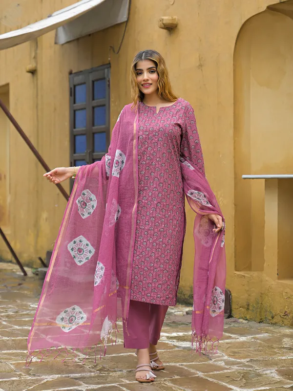 Pink_Embroidered_Cotton_Straight_Kurta_Pant_Set_With_Dupatta_For_Women