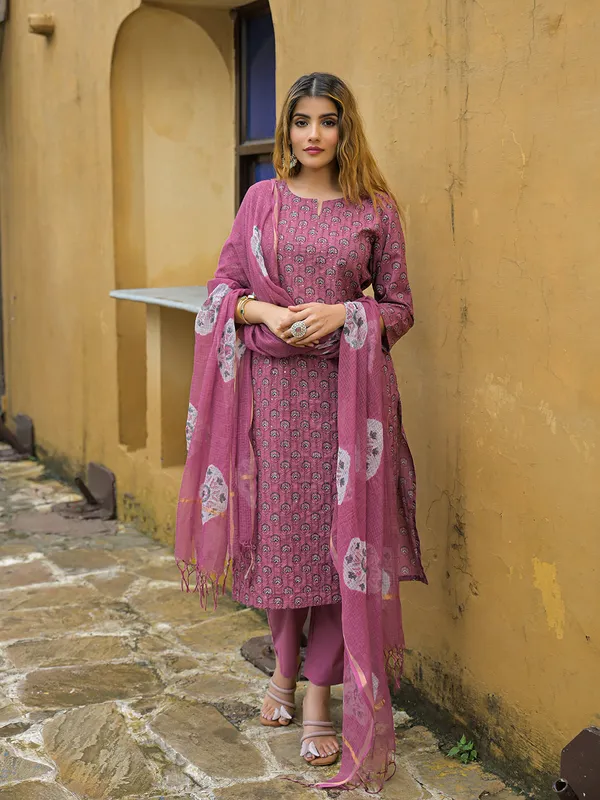 Pink_Embroidered_Cotton_Straight_Kurta_Pant_Set_With_Dupatta_For_Women