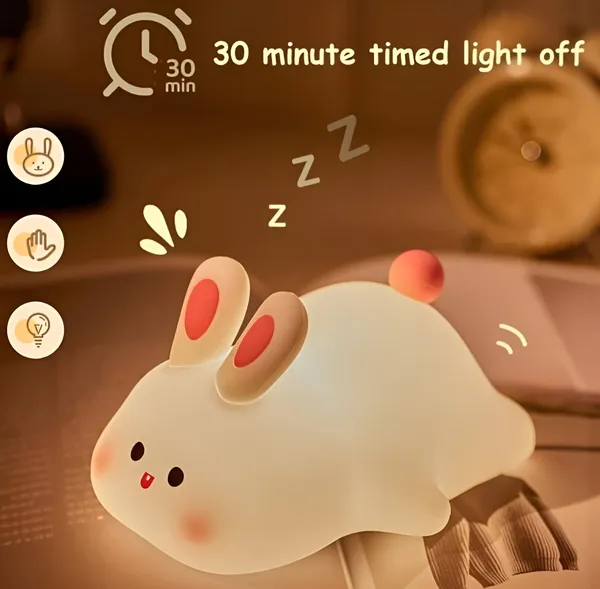 Multicolor_Silicon_Sleeping_Rabbit_For_Kids