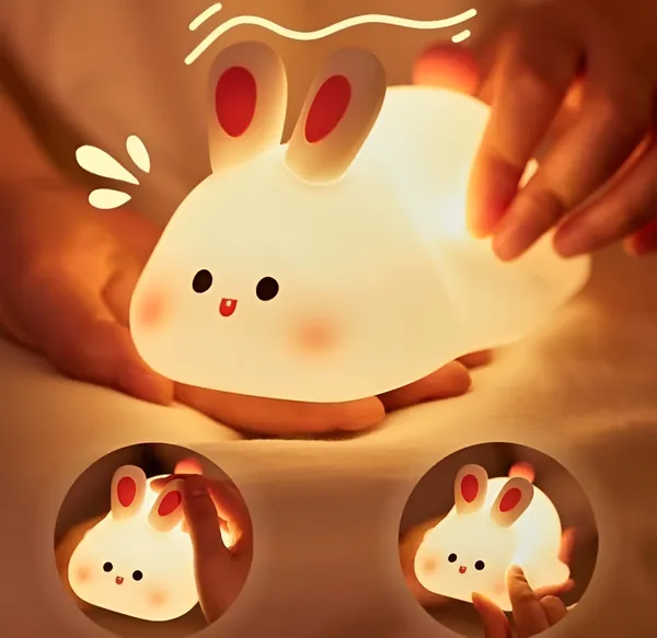Multicolor_Silicon_Sleeping_Rabbit_For_Kids