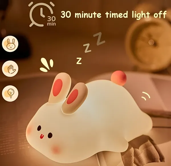 Multicolor_Silicon_Sleeping_Rabbit_For_Kids