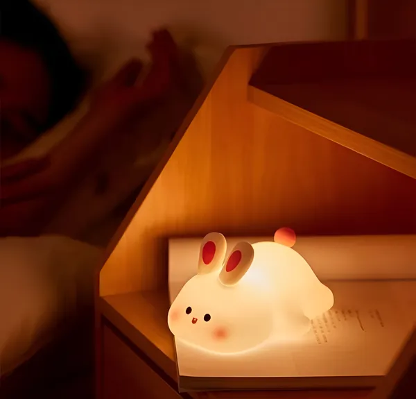 Multicolor_Silicon_Sleeping_Rabbit_For_Kids