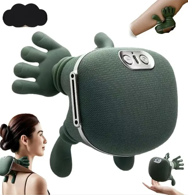 Green_Plastic_Electric_Shoulder_Massager_For_Men_And_Women