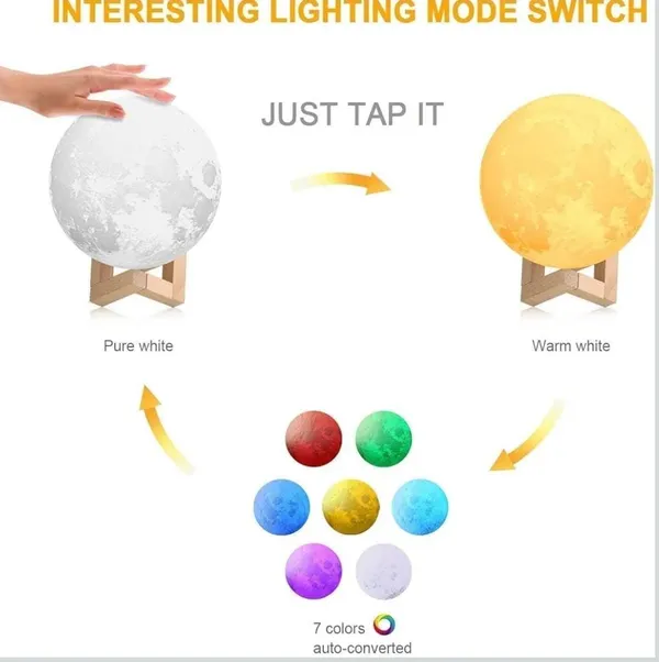 White_Plastic_Moon_Light_For_Men_And_Women