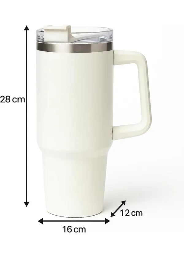 White_Stainless_Steel_Tumbler_With_Handle_And_Steel_Straw_(1200_ML)