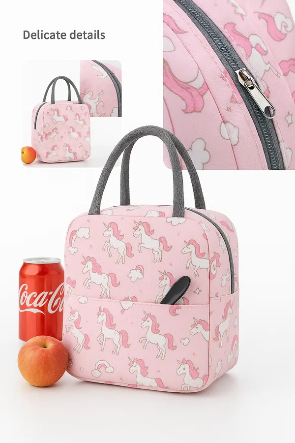 Pink_Thermal_Poly_Lunch_Box_Bag_For_Mens_Women_And_Kids