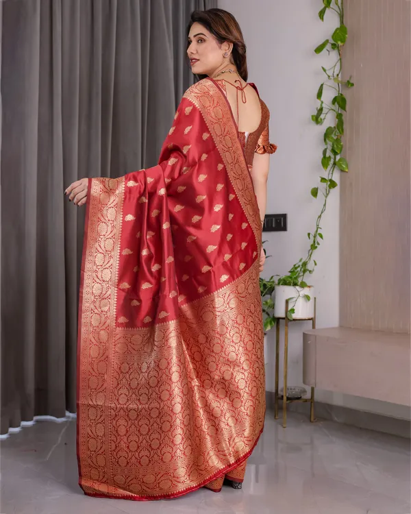 RED_BANARASI_SILK_SAREES